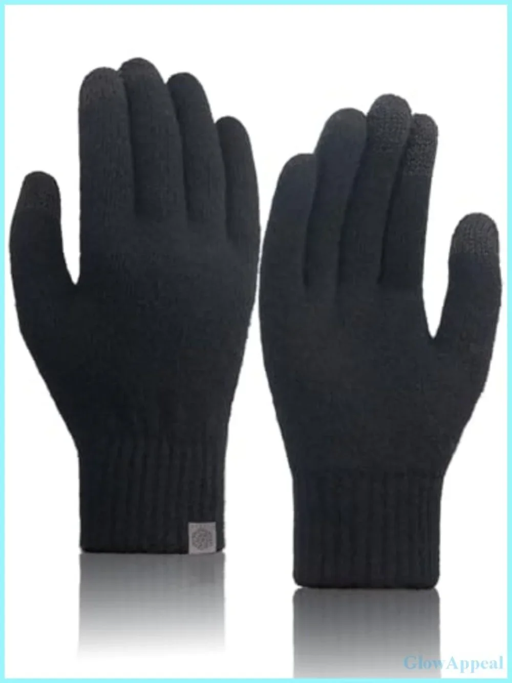 100% Merino Wool Touchscreen Gloves for Men Women